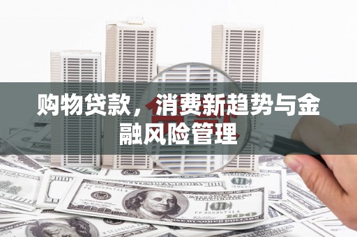 沈河购物贷款，消费新趋势与金融风险管理