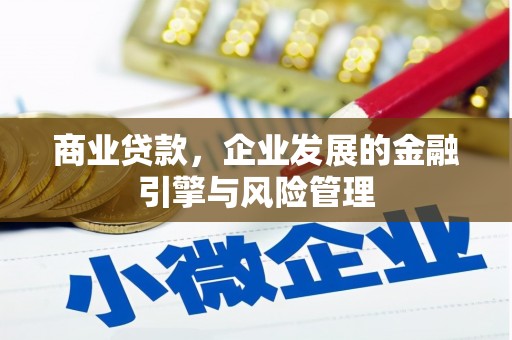 沈河商业贷款，企业发展的金融引擎与风险管理
