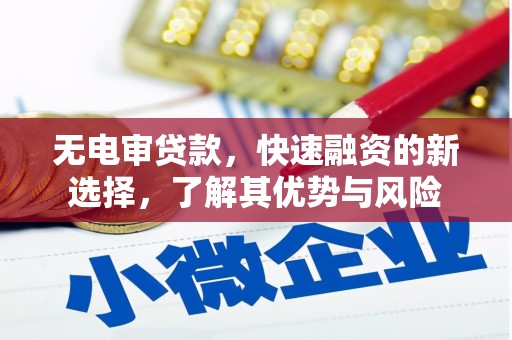 沈河无电审贷款，快速融资的新选择，了解其优势与风险