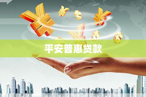 沈河平安普惠贷款