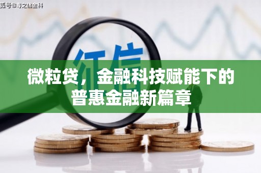 沈河微粒贷，金融科技赋能下的普惠金融新篇章