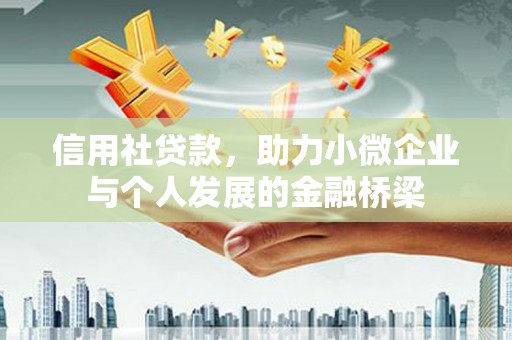 沈河信用社贷款，助力小微企业与个人发展的金融桥梁