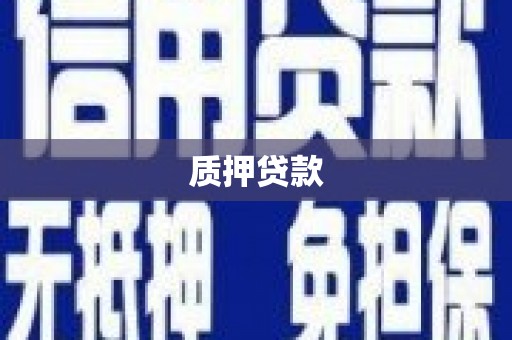 沈河质押贷款