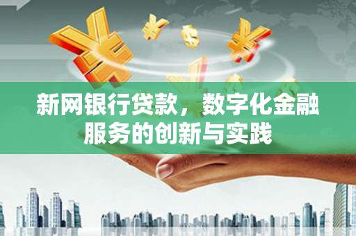 沈河新网银行贷款，数字化金融服务的创新与实践