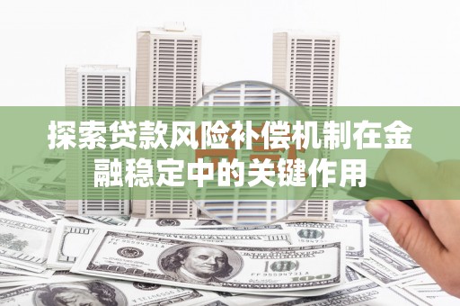 沈河探索贷款风险补偿机制在金融稳定中的关键作用