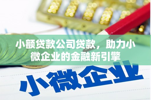 沈河小额贷款公司贷款，助力小微企业的金融新引擎