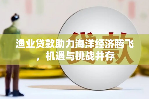 沈河渔业贷款助力海洋经济腾飞，机遇与挑战并存