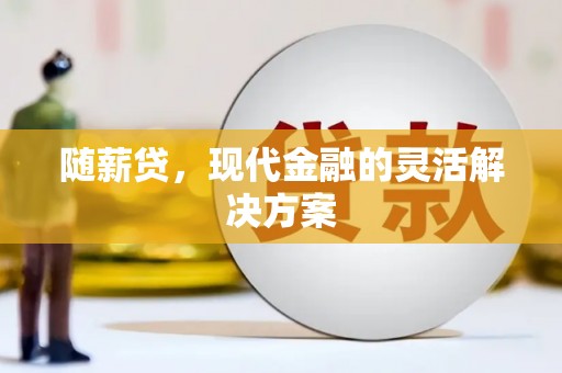 沈河随薪贷，现代金融的灵活解决方案