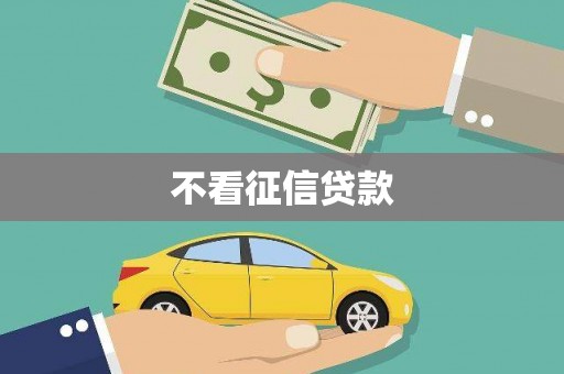 沈河不看征信贷款
