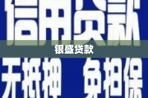 沈河银盛贷款
