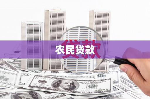 沈河农民贷款