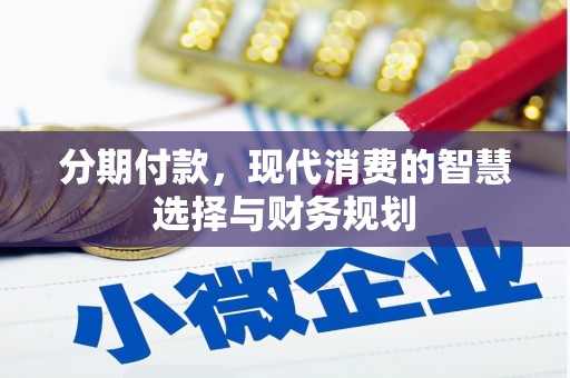 沈河分期付款，现代消费的智慧选择与财务规划