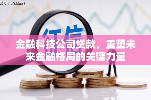 沈河金融科技公司贷款，重塑未来金融格局的关键力量