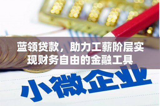 沈河蓝领贷款，助力工薪阶层实现财务自由的金融工具