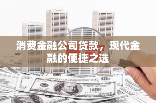 沈河消费金融公司贷款，现代金融的便捷之选