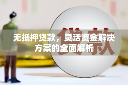 沈河无抵押贷款，灵活资金解决方案的全面解析