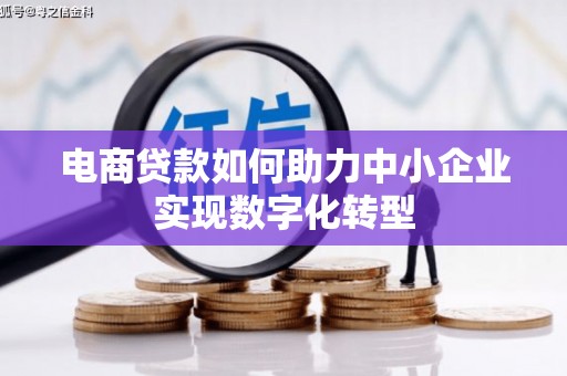 沈河电商贷款如何助力中小企业实现数字化转型