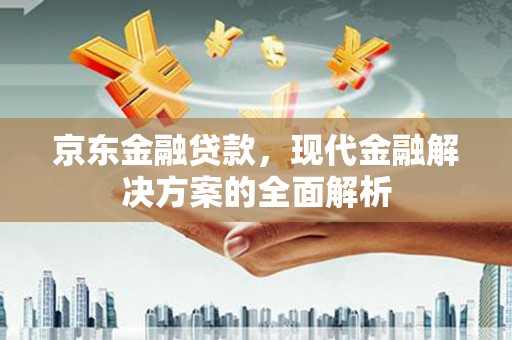 沈河京东金融贷款，现代金融解决方案的全面解析
