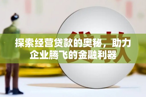 沈河探索经营贷款的奥秘，助力企业腾飞的金融利器
