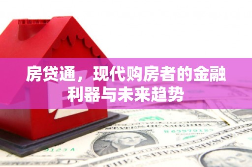 沈河房贷通，现代购房者的金融利器与未来趋势