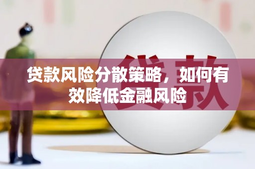 沈河贷款风险分散策略，如何有效降低金融风险