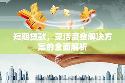 沈河短期贷款，灵活资金解决方案的全面解析