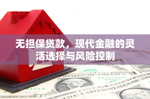 沈河无担保贷款，现代金融的灵活选择与风险控制