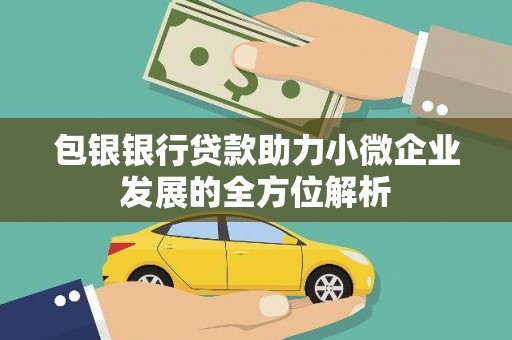 沈河包银银行贷款助力小微企业发展的全方位解析