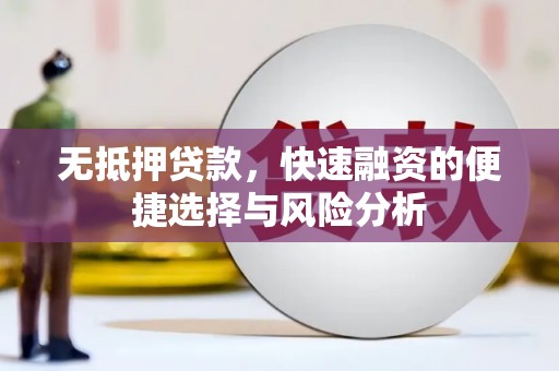 沈河无抵押贷款，快速融资的便捷选择与风险分析
