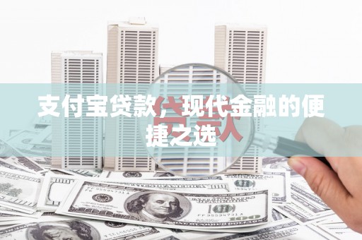 沈河支付宝贷款，现代金融的便捷之选