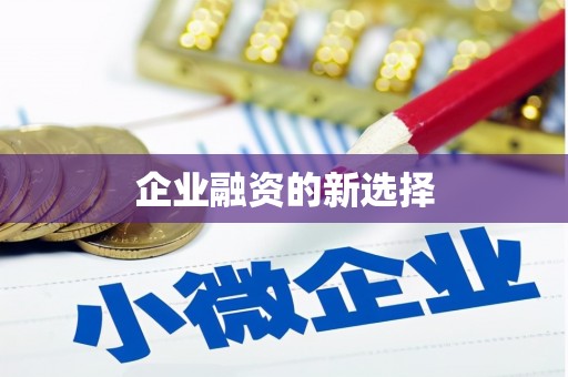沈河企业融资的新选择