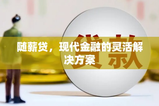 沈河随薪贷，现代金融的灵活解决方案
