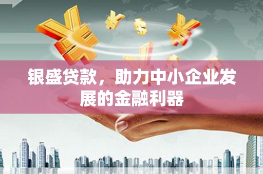 沈河银盛贷款，助力中小企业发展的金融利器