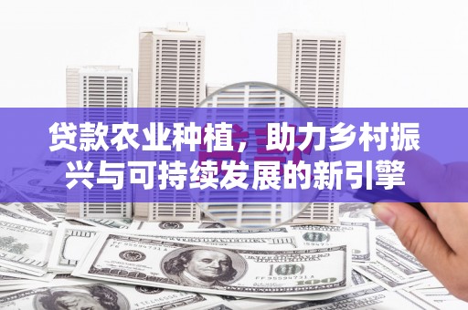 沈河贷款农业种植，助力乡村振兴与可持续发展的新引擎