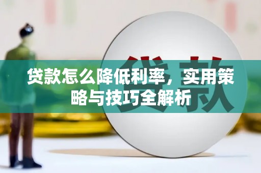 沈河贷款怎么降低利率，实用策略与技巧全解析