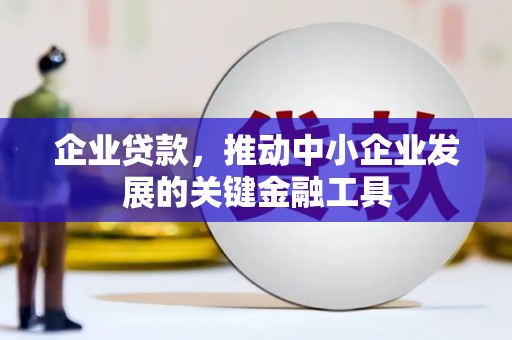 沈河企业贷款，推动中小企业发展的关键金融工具