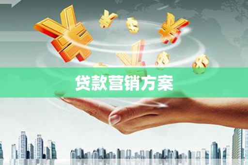 沈河贷款营销方案