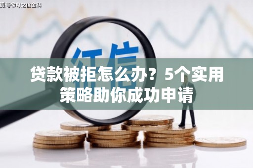 沈河贷款被拒怎么办？5个实用策略助你成功申请