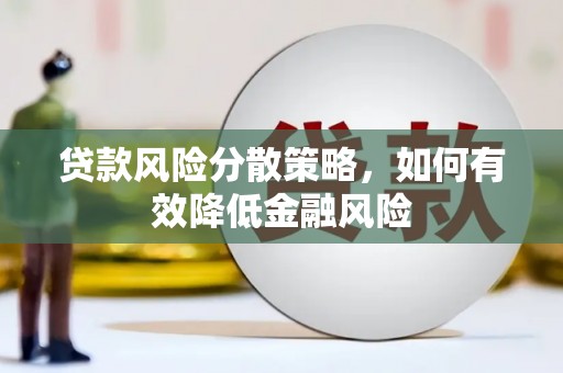 沈河贷款风险分散策略，如何有效降低金融风险