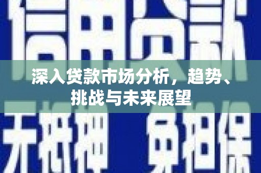 沈河深入贷款市场分析，趋势、挑战与未来展望