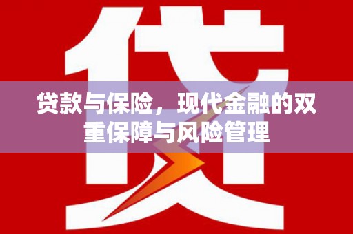 沈河贷款与保险，现代金融的双重保障与风险管理