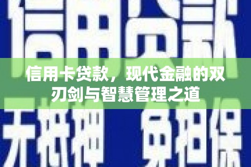 沈河信用卡贷款，现代金融的双刃剑与智慧管理之道