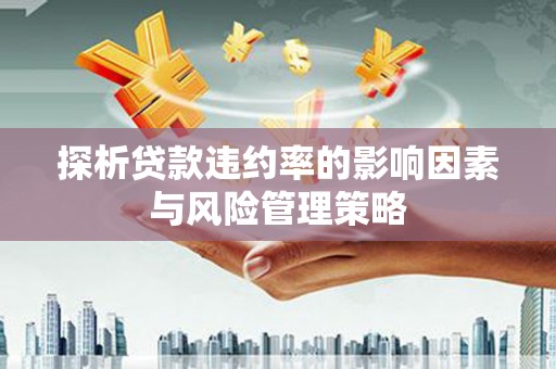 沈河探析贷款违约率的影响因素与风险管理策略