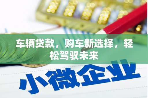 沈河车辆贷款，购车新选择，轻松驾驭未来