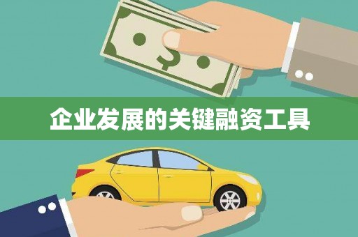 沈河企业发展的关键融资工具