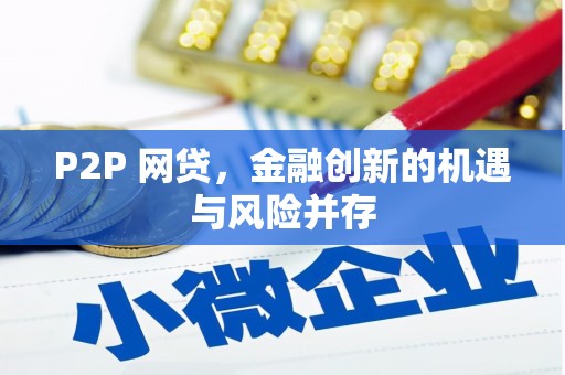 沈河P2P 网贷，金融创新的机遇与风险并存
