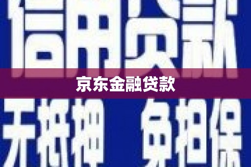 沈河京东金融贷款