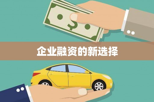 沈河企业融资的新选择