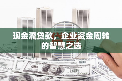 沈河现金流贷款，企业资金周转的智慧之选