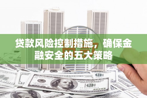 沈河贷款风险控制措施，确保金融安全的五大策略